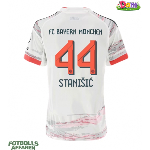 Bayern Munich Josip Stanisic #44 Bortatröja Kvinnor 2025-26 Kortärmad
